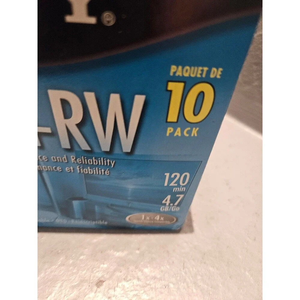 Sony DVD-RW 10 Pack New 120 Minutes 4.7 GB